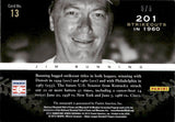2012 Jim Bunning Panini Signature Series K FORCE AUTO 5/5 AUTOGRAPH #13 Detroit Tigers HOF
