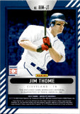 2022 Jim Thome Panini Absolute HEROES SPECTRUM RED JERSEY 16/25 RELIC #AHM-JT Cleveland Indians HOF