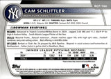 2025 Cam Schlitter Bowman Chrome 1ST BOWMAN #BCP-166 New York Yankees