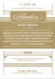 2023 Scott Rolen Panini Flawless PATCH AUTO 17/25 AUTOGRAPH RELIC #SPM-SR St. Louis Cardinals HOF