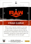 2022 Chad Gable Panini Impeccable WWE HOLO GOLD 07/10 #84 Monday Night Raw
