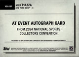 2024 Mike Piazza Topps NSCC AT EVENT AUTO AUTOGRAPH #AEA-MP New York Mets HOF