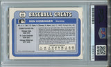 1990 Don Kessinger Sweel BASEBALL GREATS PSA/DNA AUTHENTIC AUTO AUTOGRAPH #69 Chicago Cubs 3703