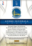 2013-14 Andre Iguodala Panini Immaculate CHRISTMAS DAY MATERIALS JERSEY 19/85 Golden State Warriors #50