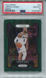 2023 Lebron James Panini Prizm Basketball GREEN PSA 10 #63 LOS ANGELES LAKERS 3867