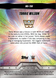 2025 Torrie Wilson Topps Chrome WOMENS DIVISION AQUA GEOMETRIC REFRACTOR 120/125 #WD-TOR