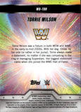 2025 Torrie Wilson Topps Chrome WOMENS DIVISION AQUA GEOMETRIC REFRACTOR 23/125 #WD-TOR