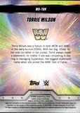 2025 Torrie Wilson Topps Chrome WOMENS DIVISION GOLD GEOMETRIC REFRACTOR 43/50 #WD-TOR
