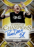 2025 Road Dogg Topps Chrome MARKS OF CHAMPIONS GOLD AUTO 31/50 #MOC-RDG