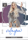 2023 Maryse Panini Impeccable WWE HOLO SILVER WATERCOLOR AUTO 25/25 AUTOGRAPH #WS-WRY Monday Night Raw
