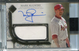 2024 Mark McGwire Topps Transcendent JUMBO JERSEY AUTO 07/25 AUTOGRAPH RELIC #TCAR-MMC St. Louis Cardinals