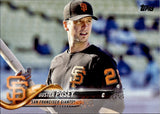2018 Buster Posey Topps Series 1 SP VARIATION #250 San Francisco Giants