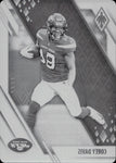 2021 Corey Davis Panini Phoenix BLACK PRINTING PLATE 1/1 ONE ONE #90 New York Jets