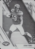 2021 Corey Davis Panini Phoenix BLACK PRINTING PLATE 1/1 ONE ONE #90 New York Jets