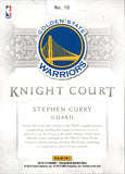 2014-15 Steph Curry Panini Excalibur KNIGHT COURT #10 Golden State Warriors 1