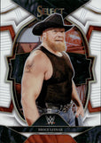 2023 Brock Lesnar Panini Select WWE CONCOURSE LEVEL WHITE 045/125 #8 Friday Night Smackdown