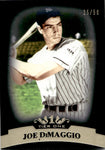 2011 Joe DiMaggio Topps Tier One BLACK TIER THREE 25/50 #1 New York Yankees HOF