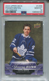 2023-24 Fraser Minten Upper Deck Extended Series UD CANVAS YOUNG GUNS ROOKIE RC PSA 10 #C386 Toronto Maple Leafs 8193