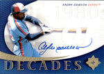 2005 Andre Dawson Upper Deck Ultimate SIGNATURE DECADES AUTO AUTOGRAPH #SD-AD Montreal Expos HOF