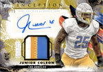 2024 Junior Colson Topps Inception ROOKIE PATCH AUTO 04/15 AUTOGRAPH RELIC #PPA-JCO Los Angeles Chargers