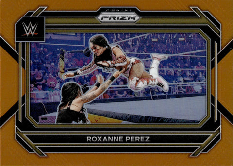 2023 Roxanne Perez Panini Prizm WWE ORANGE ROOKIE 86/99 RC #39 NXT