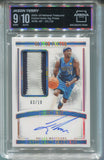2023-24 Jason Terry Panini National Treasures CLUTCH FACTOR SIGNATURES PATCH AUTO 03/10 AUTOGRAPH RELIC ARENA CLUB 9/10 #CFA-JET Dallas Mavericks 7690