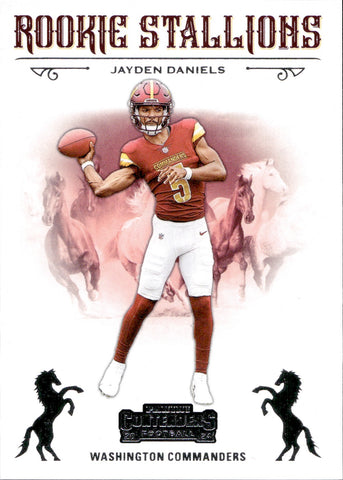 2024 Jayden Daniels Panini Contenders ROOKIE STALLIONS RC #3 Washington Commanders