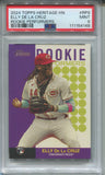 2024 Elly De La Cruz Topps Heritage High Number ROOKIE PERFORMERS PSA 9 #RP9 Cincinnati Reds 4148