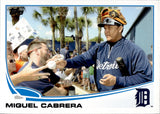 2013 Miguel Cabrera Topps SP PHOTO VARIATION #660 Detroit Tigers