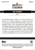 2026 Joe Hendry Topps Chrome WWE The National Sports Collector Convention Exclusive Annual Refractor 08/26 #WWE-18 Monday Night Raw