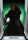 2021 Darth Maul Topps Masterwork GREEN 69/99 #28