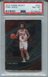 2019-20 Coby White Panini Select COURTSIDE ROOKIE RC PSA 8 #242 Chicago Bulls 6034