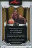 2025 Allen Iverson Leaf Metal GREEN ICE AUTO JERSEY NUMBER 03/15 AUTOGRAPH #MA-AI1 Philadelphia 76ers HOF