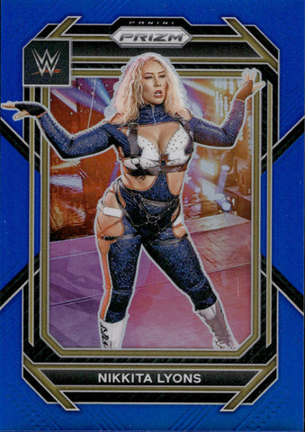 2023 Nikkita Lyons Panini Prizm WWE BLUE 199/199 #170 NXT