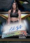 2024 Tatiana Suarez Topps Chrome UFC FUTURE STARS AUTO AUTOGRAPH #FSA-TSU Strawweight