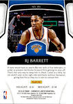2019-20 RJ Barrett Panini Chronicles LIMITED BLUE ROOKIE 48/49 RC #391 New York Knicks