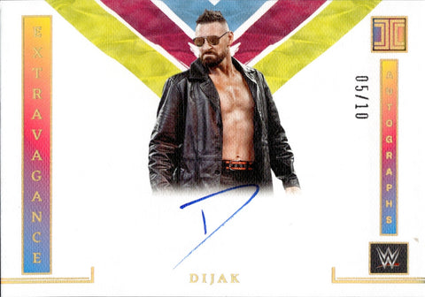 2023 Dijak Panini Impeccable WWE EXTRAVAGANCE AUTO 05/10 AUTOGRAPH #EA-DJK NXT
