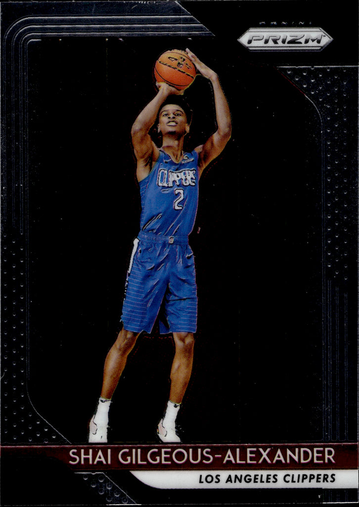 2018-19 Shai Gilgeous-Alexander Panini Prizm ROOKIE RC #184 Los Angele