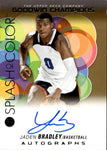 2023 Jaden Bradley Upper Deck Goodwin Champions SPLASH OF COLOR ROOKIE AUTO AUTOGRAPH RC #SA-JB Arizona Wildcats