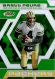 2006 Brett Favre Topps Finest MOMENTS GREEN REFRACTOR 155/199 #BF13 Green Bay Packers HOF