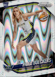 2025 Paige Bueckers Panini Prizm WNBA ROOKIE VARIATION WHITE SEISMIC PRIZM #147 Dallas Wings