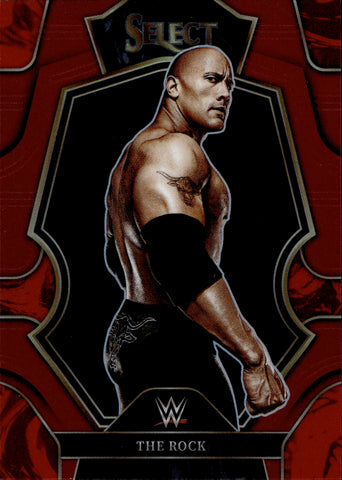 2023 The Rock Panini Select RED PREMIER LEVEL 128/149 #122 WWE Legend