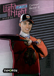 2023-24 Connor Bedard Upper Deck Synergy LIGHT UP THE NIGHT ROOKIE 634/699 RC #KN-CB Chicago Blackhawks