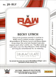 2023 Becky Lynch Panini Immaculate JUMBO RING CANVAS 15/99 RELIC #JR-BLY Monday Night Raw