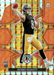 2022 Kenny Pickett Panini Mosaic ORANGE ROOKIE RC #301 Pittsburgh Steelers 1