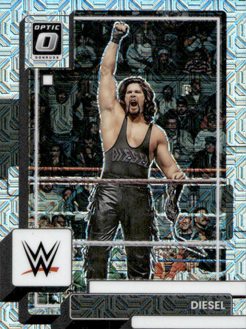 2023 Diesel Panini Chronicles WWE Donruss Optic MOJO 10/25 #375 WWE Legend Kevin Nash