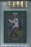 2022 Tom Brady Panini Prizm GREEN PRIZM BGS 9.5 #273 Tampa Bay Buccaneers 7341