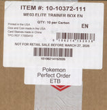 Pokemon Mega Evolution Perfect Order, 10 Elite Trainer Box (ETB) Case *RELEASES 3/27*