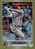 2022 Shohei Ohtani Topps Series 1 GOLD FOIL #1 Anaheim Angels 1