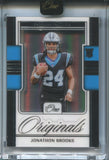 2024 Jonathon Brooks Panini One ROOKIE ORIGINALS RC #OO-JBS Carolina Panthers 1